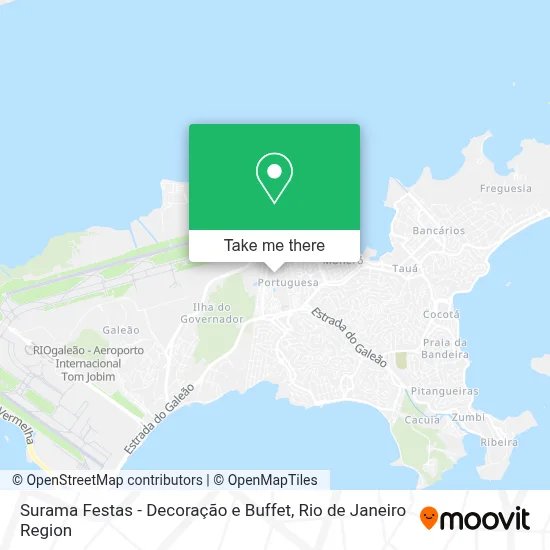 Surama Festas - Decoração e Buffet map