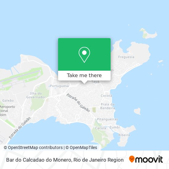 Bar do Calcadao do Monero map