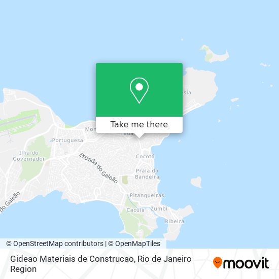 Gideao Materiais de Construcao map
