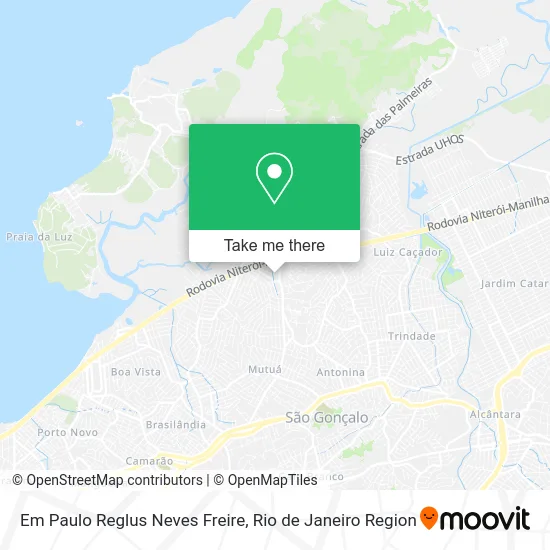 Em Paulo Reglus Neves Freire map