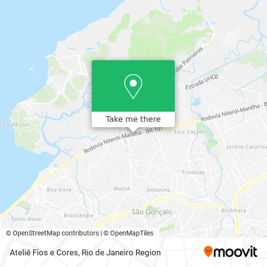 Ateliê Fios e Cores map