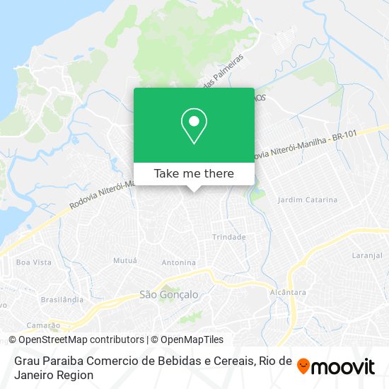 Grau Paraiba Comercio de Bebidas e Cereais map
