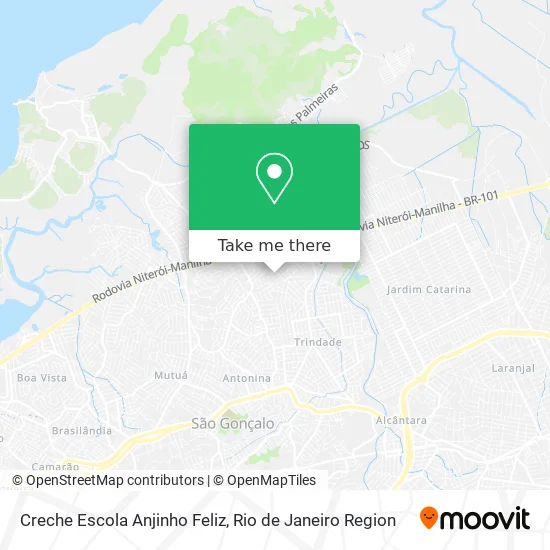 Creche Escola Anjinho Feliz map