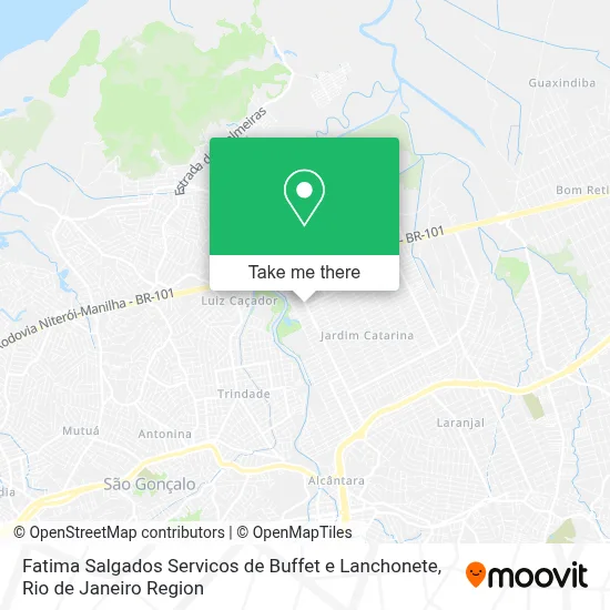 Fatima Salgados Servicos de Buffet e Lanchonete map