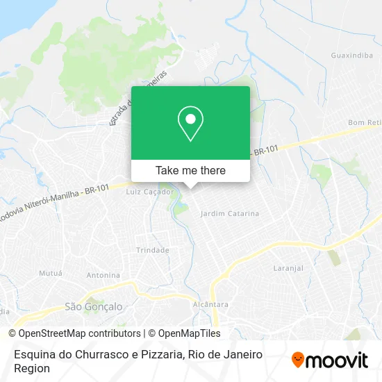 Esquina do Churrasco e Pizzaria map