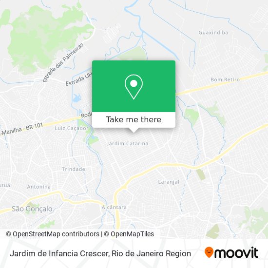 Mapa Jardim de Infancia Crescer