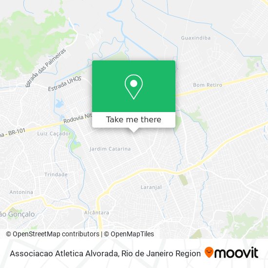 Associacao Atletica Alvorada map