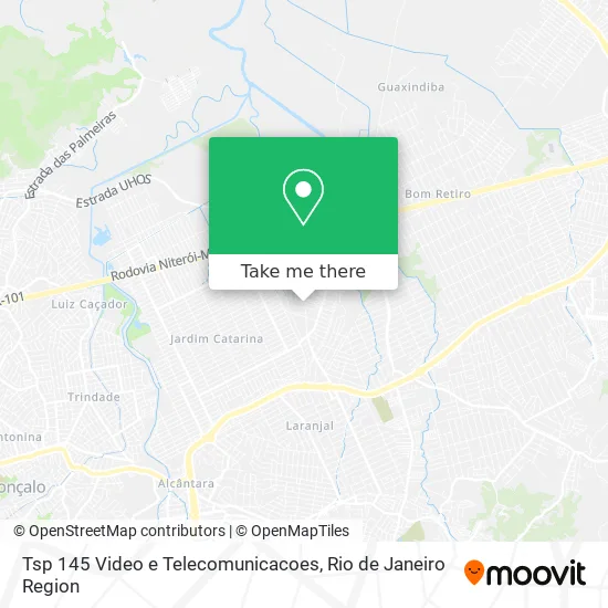 Tsp 145 Video e Telecomunicacoes map