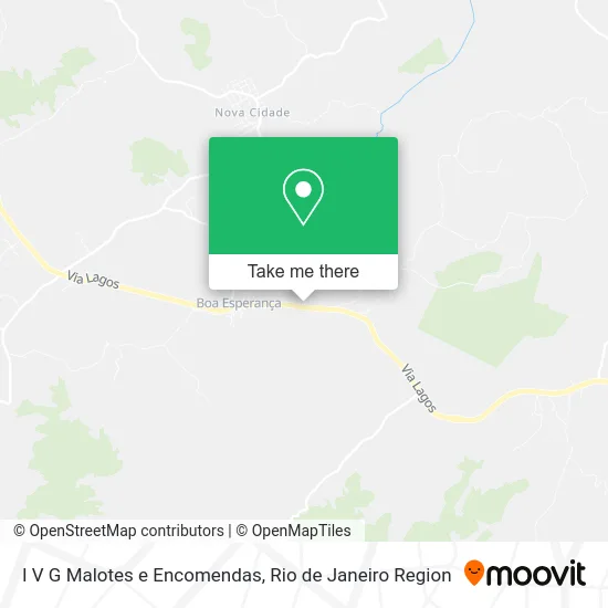 I V G Malotes e Encomendas map