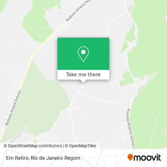 Em Retiro map