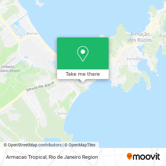 Armacao Tropical map