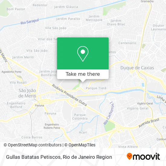 Gullas Batatas Petiscos map