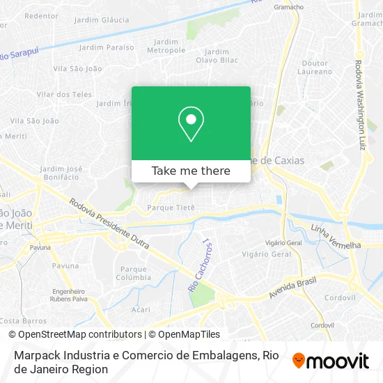Marpack Industria e Comercio de Embalagens map