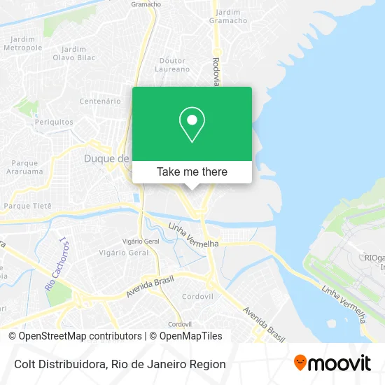 Colt Distribuidora map