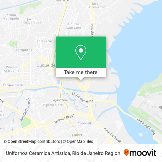 Unifornos Ceramica Artistica map