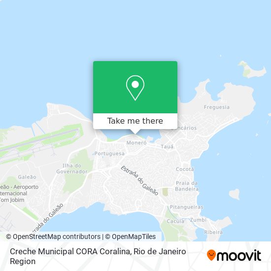 Creche Municipal CORA Coralina map