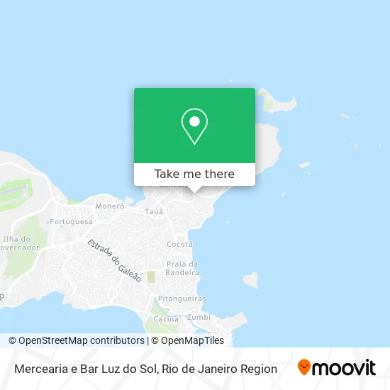 Mercearia e Bar Luz do Sol map