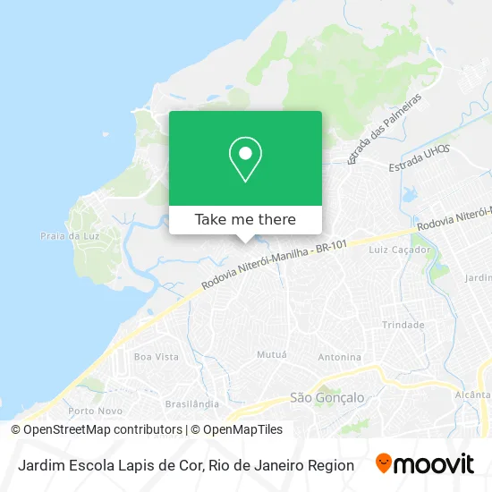 Jardim Escola Lapis de Cor map