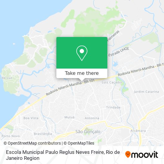 Escola Municipal Paulo Reglus Neves Freire map
