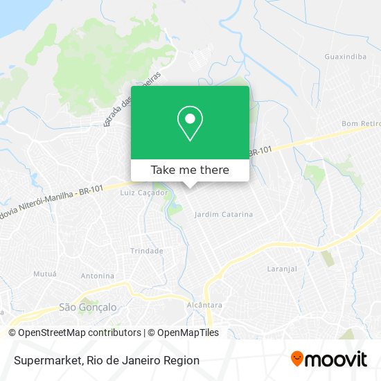 Mapa Supermarket