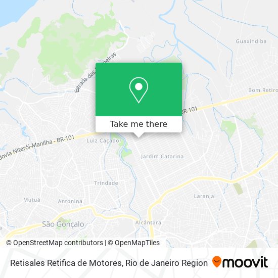 Retisales Retifica de Motores map