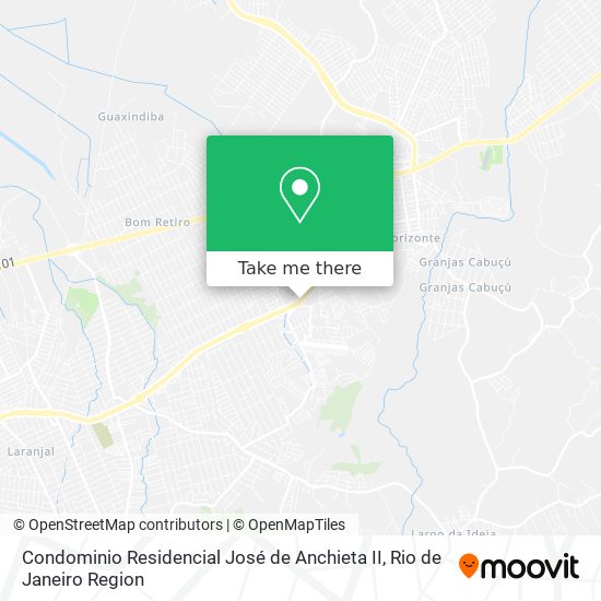 Mapa Condominio Residencial José de Anchieta II