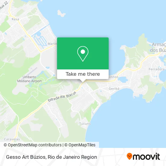 Gesso Art Búzios map