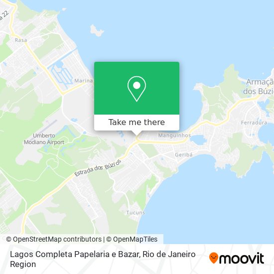 Lagos Completa Papelaria e Bazar map