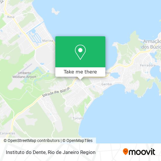 Instituto do Dente map