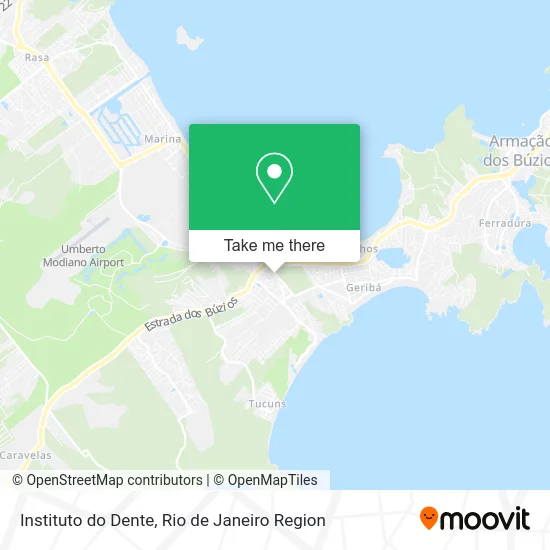 Instituto do Dente map