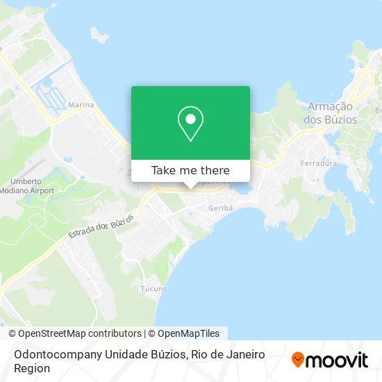 Odontocompany Unidade Búzios map