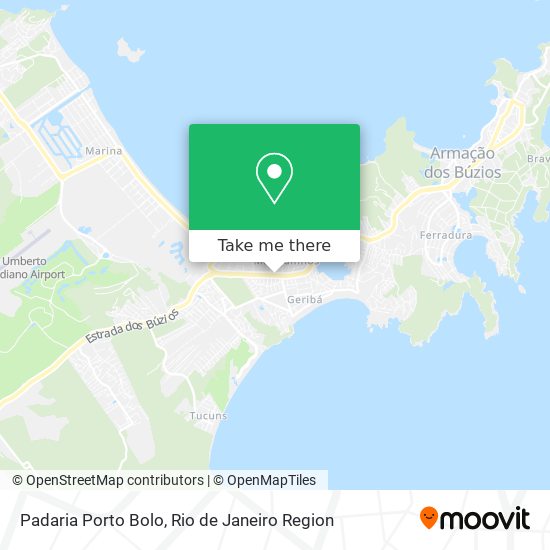 Mapa Padaria Porto Bolo