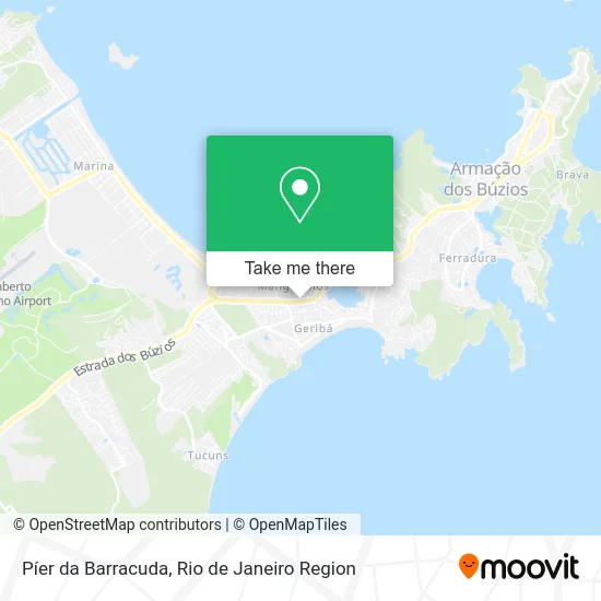 Píer da Barracuda map