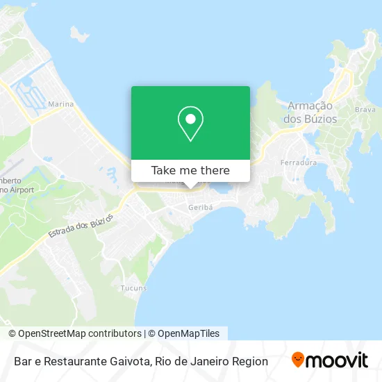 Bar e Restaurante Gaivota map