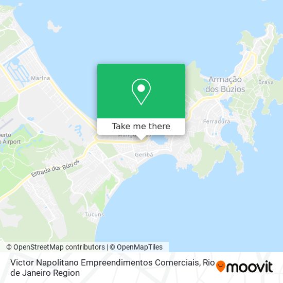 Mapa Victor Napolitano Empreendimentos Comerciais