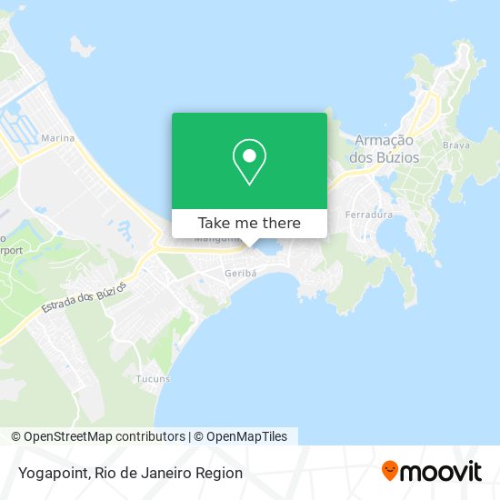 Mapa Yogapoint