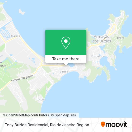 Mapa Tony Buzios Residencial