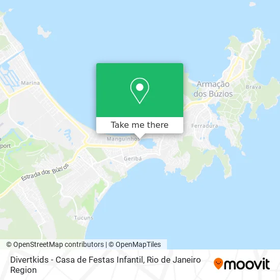 Divertkids - Casa de Festas Infantil map