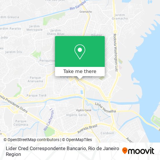 Lider Cred Correspondente Bancario map
