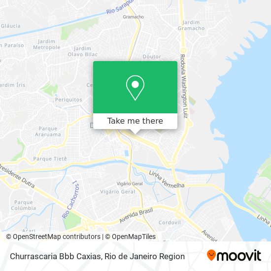 Churrascaria Bbb Caxias map