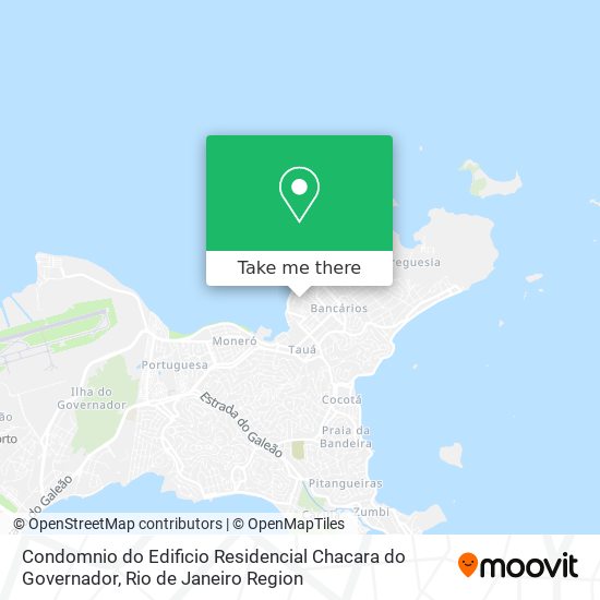 Condomnio do Edificio Residencial Chacara do Governador map