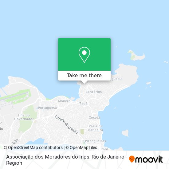 Associação dos Moradores do Inps map