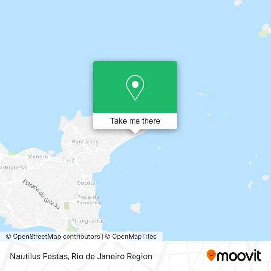 Nautilus Festas map