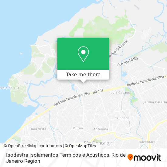 Isodestra Isolamentos Termicos e Acusticos map