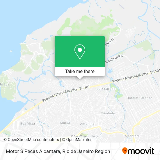 Motor S Pecas Alcantara map