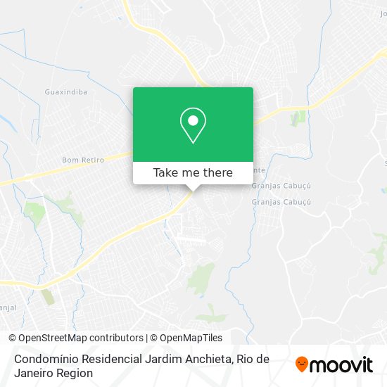 Mapa Condomínio Residencial Jardim Anchieta