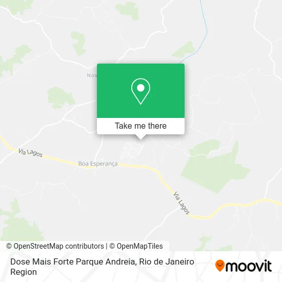 Dose Mais Forte Parque Andreia map