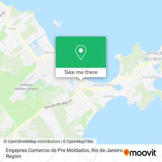 Engeprex Comercio de Pre Moldados map