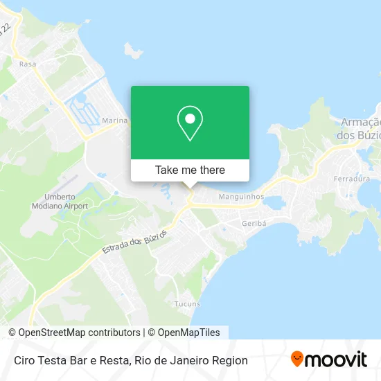 Ciro Testa Bar e Resta map