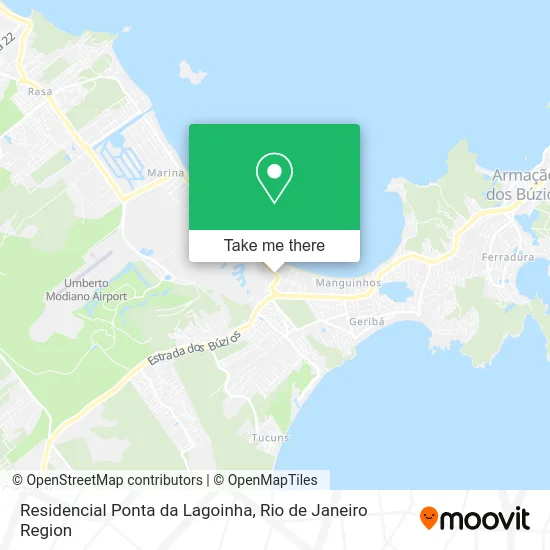 Residencial Ponta da Lagoinha map